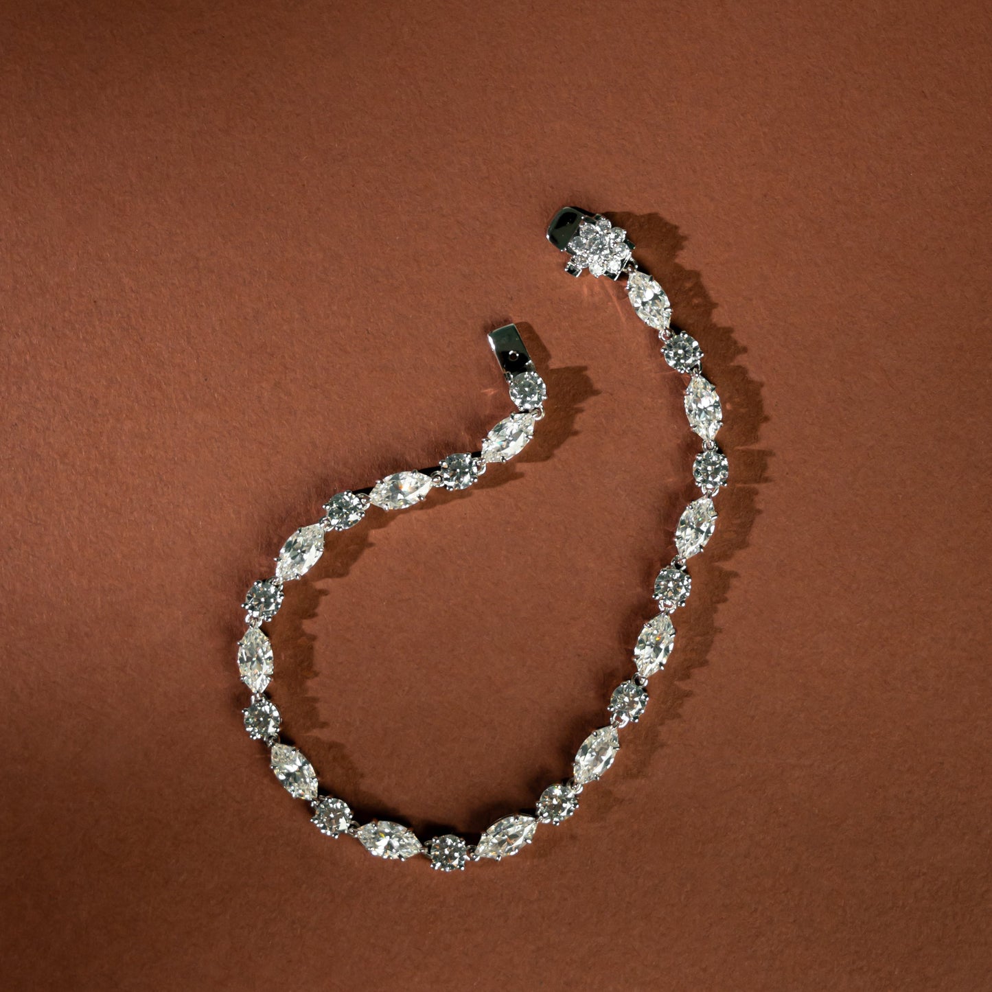 Marquise cut bracelet