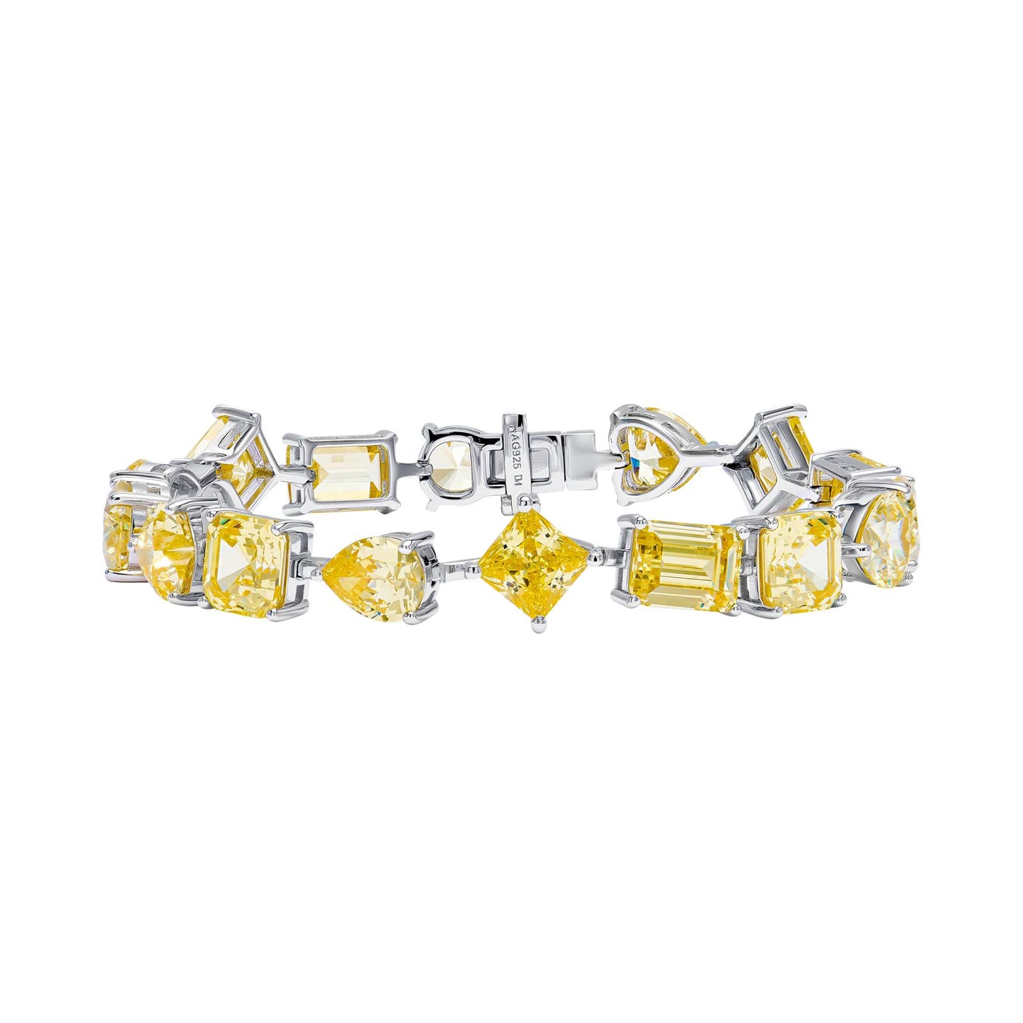 Multi yellow tennis bracelet
