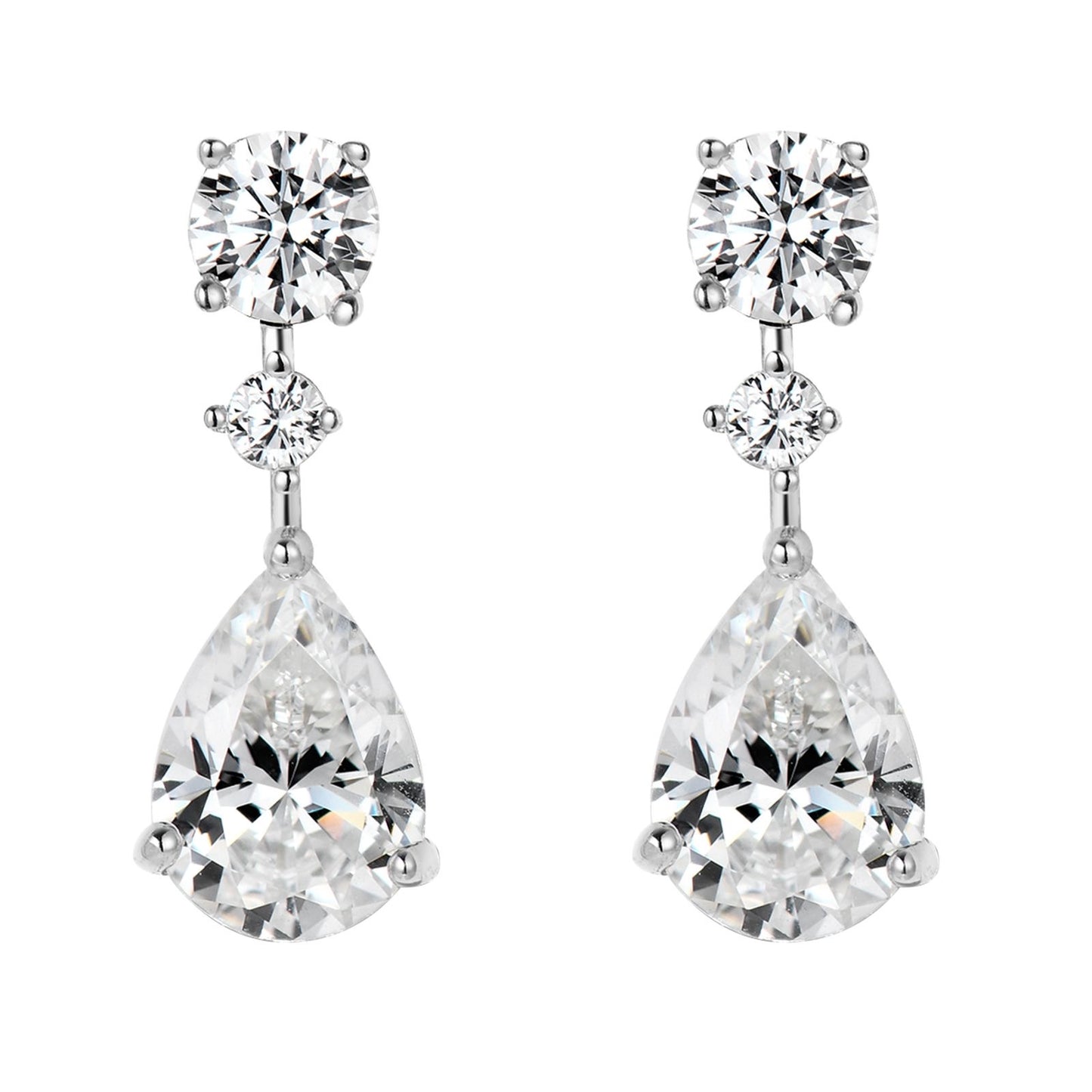 S Hanging Earrings