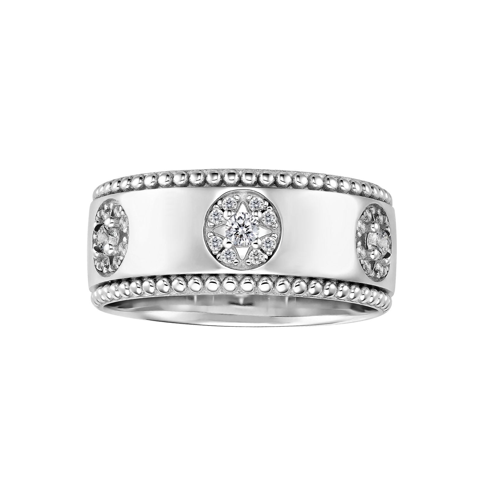 ROSA SILVER RING