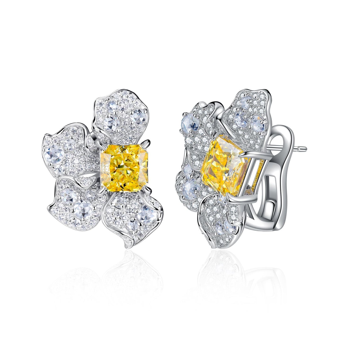 Petal earrings