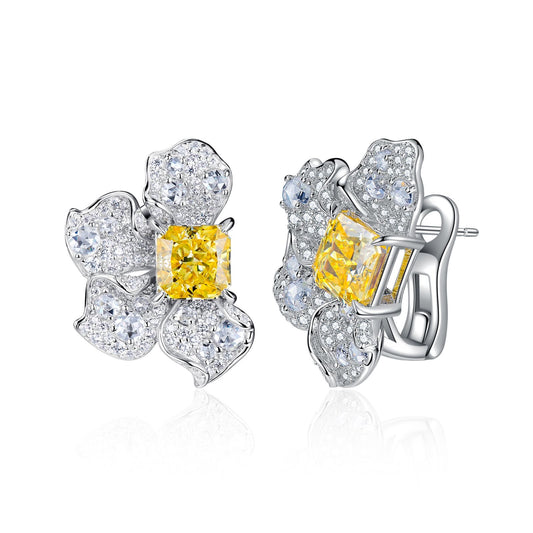 Petal earrings