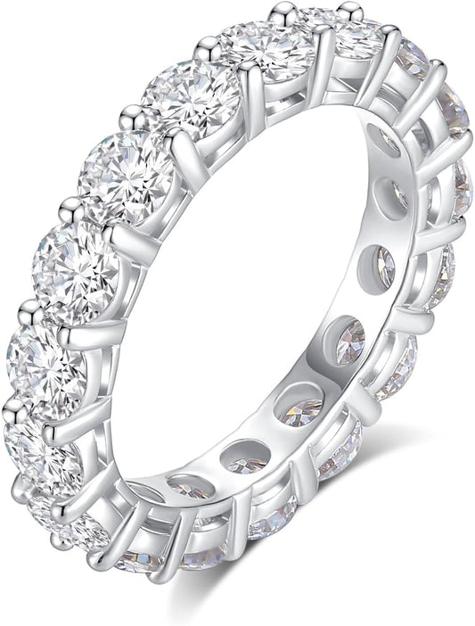 Moissnite band Ring