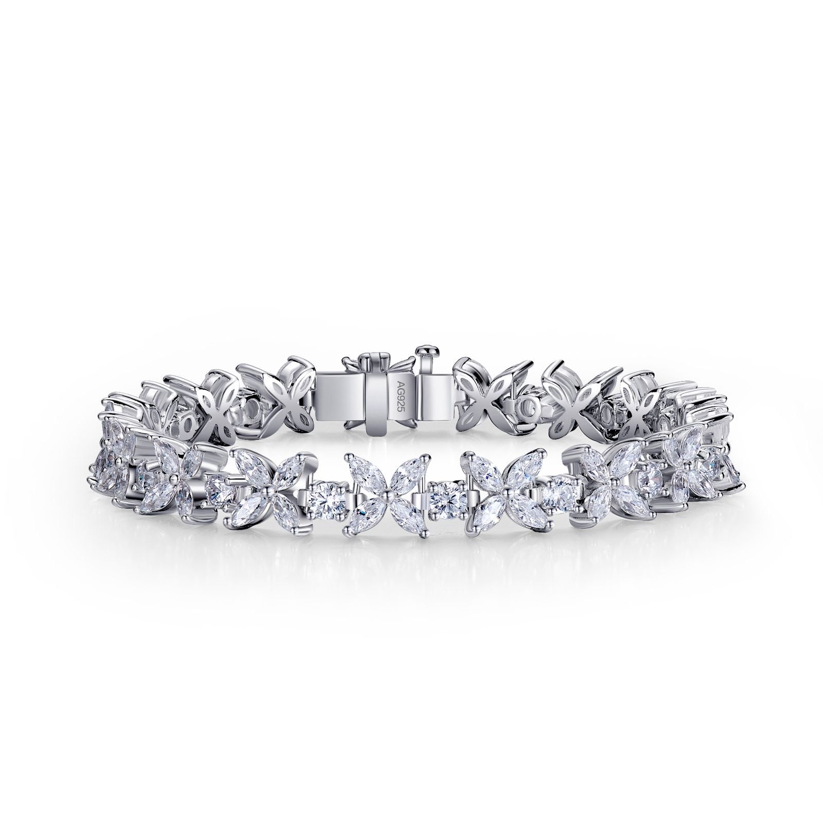 VIC WHITE GOLD BRACELET