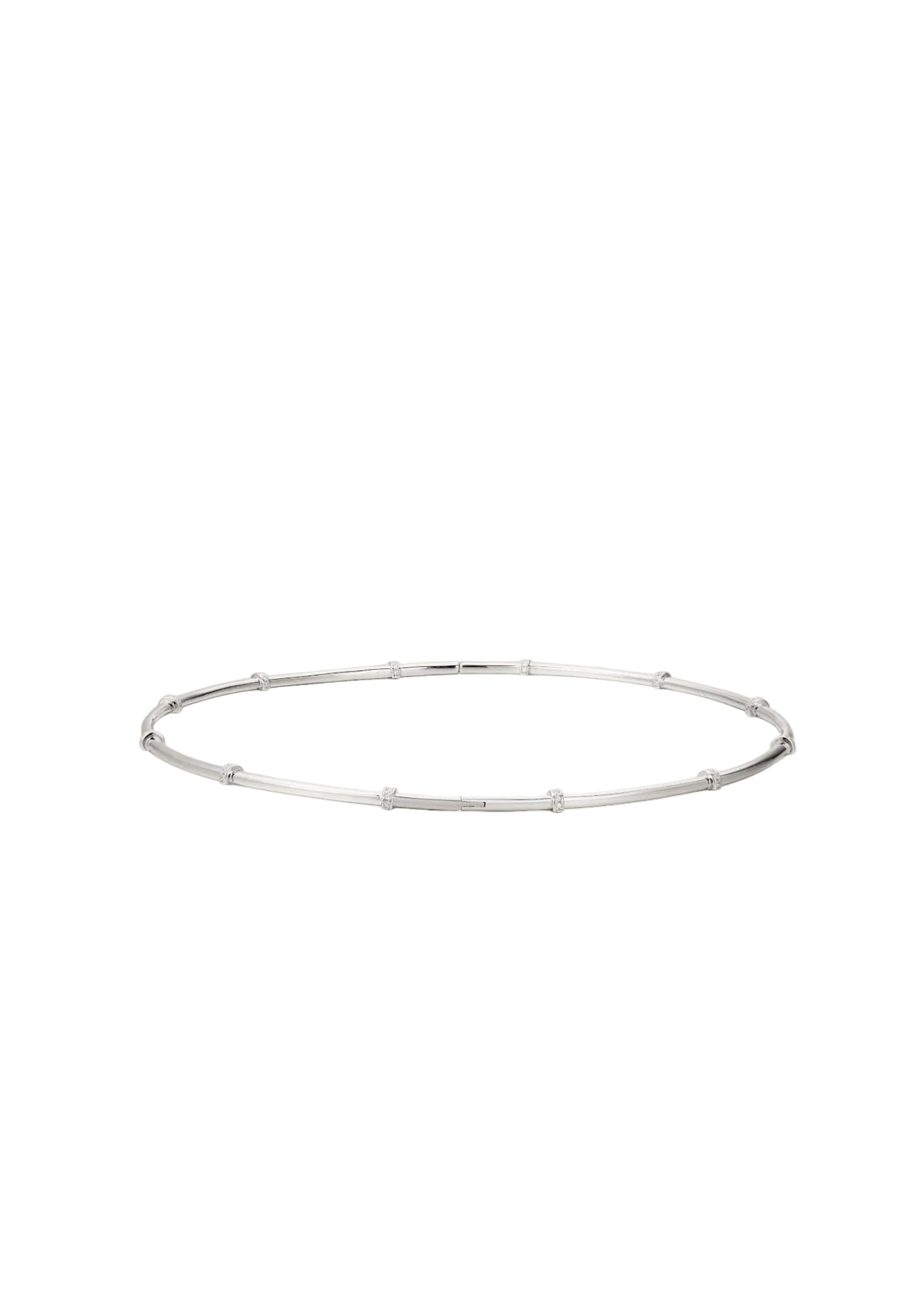 DA CHOKER NECKLACE SILVER