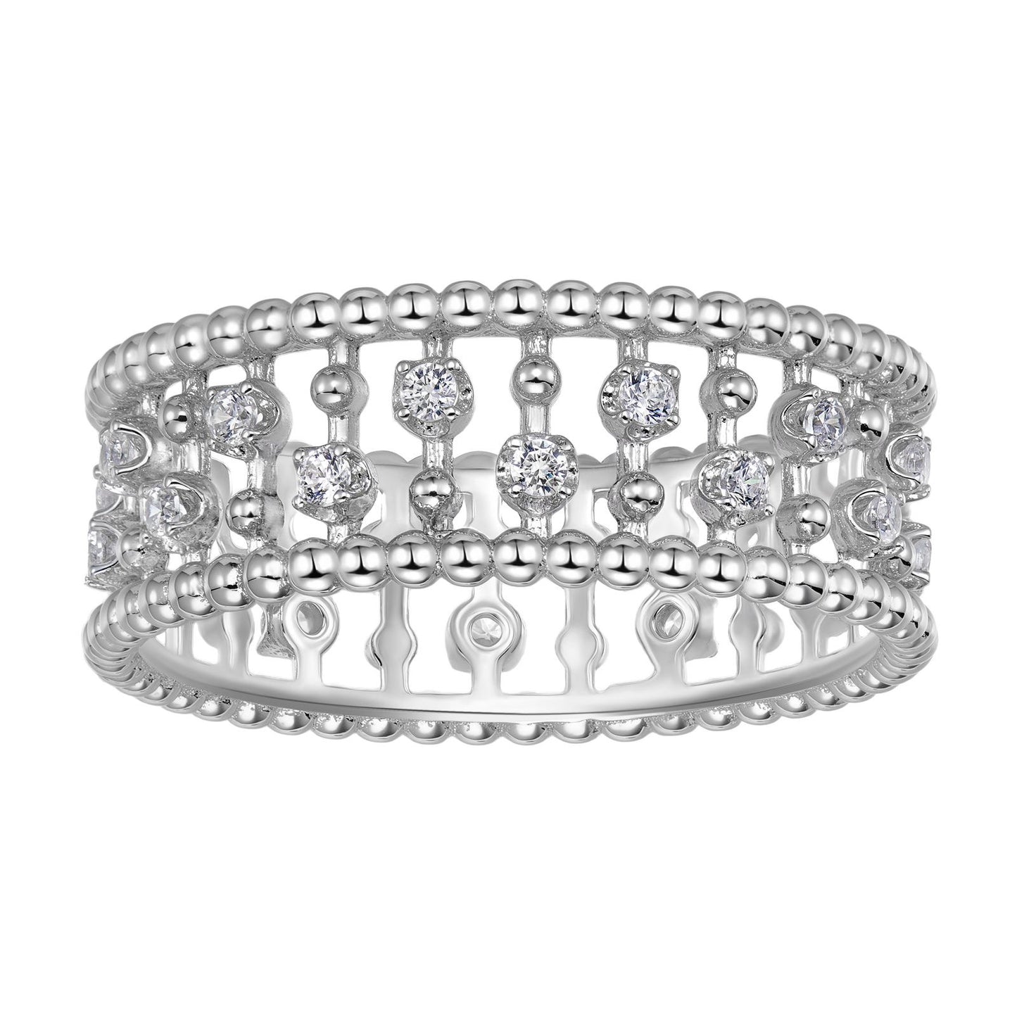 Cela silver ring