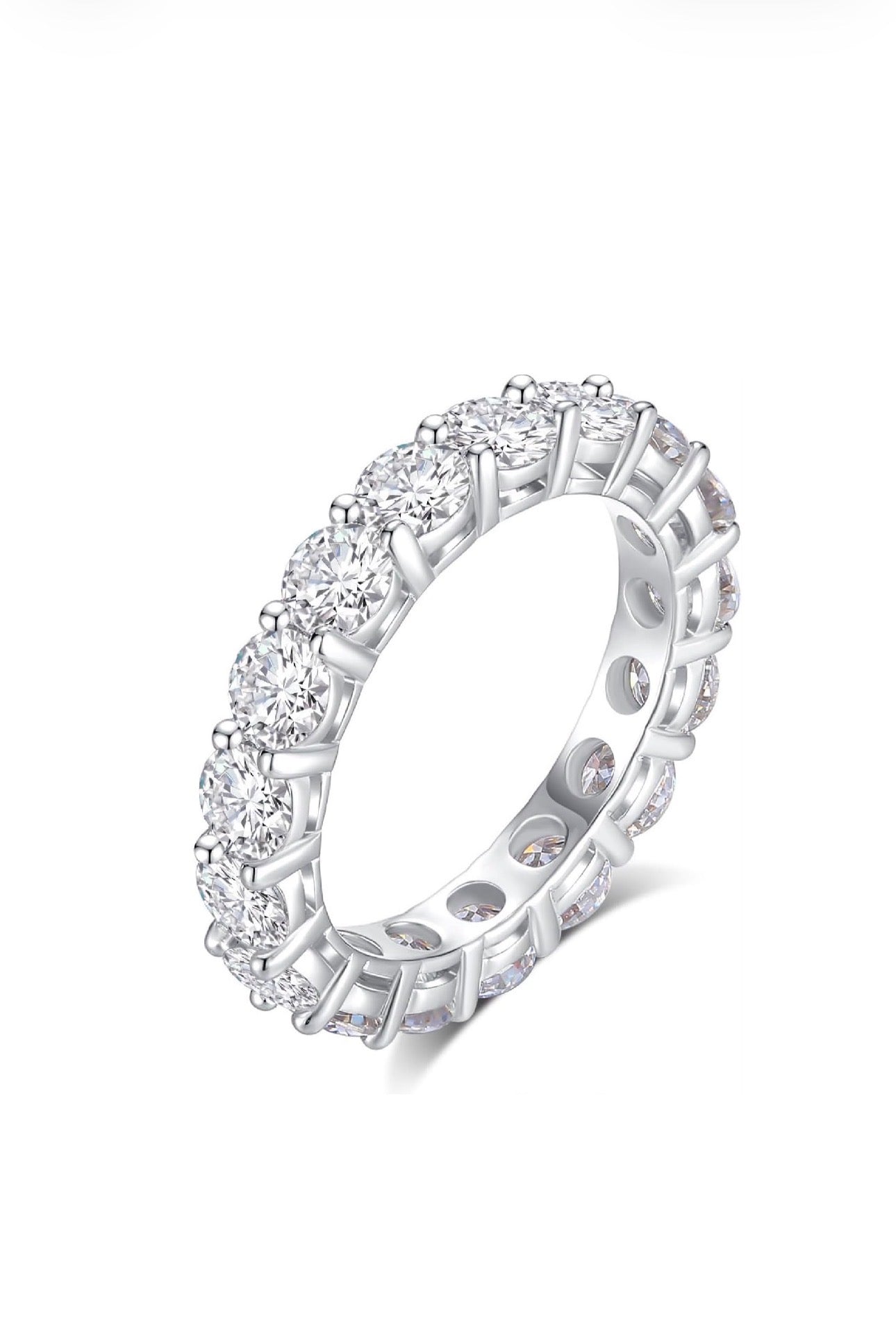 MOISSNITE BAND RING