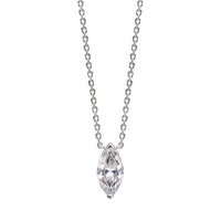 MARQUIS SILVER NECKLACE