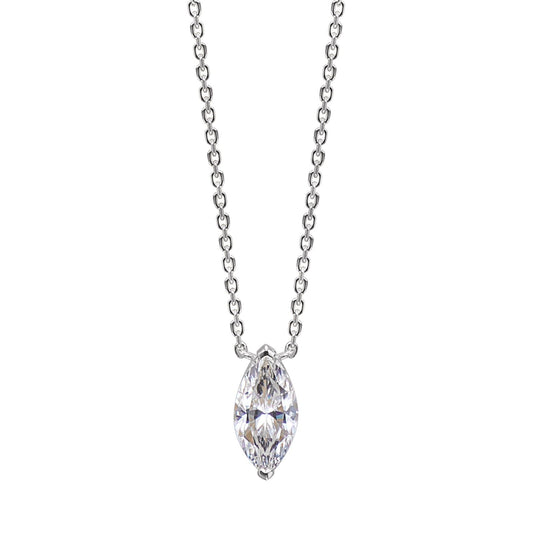 Marquis Silver Necklace