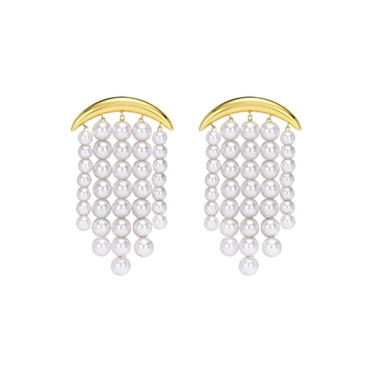 Iconic pearls earrings