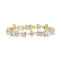 MULTI SHAPE TENNIS BRACELET