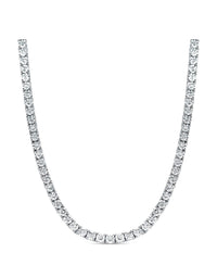 4 MM TENNIS NECKLACE 60 CM