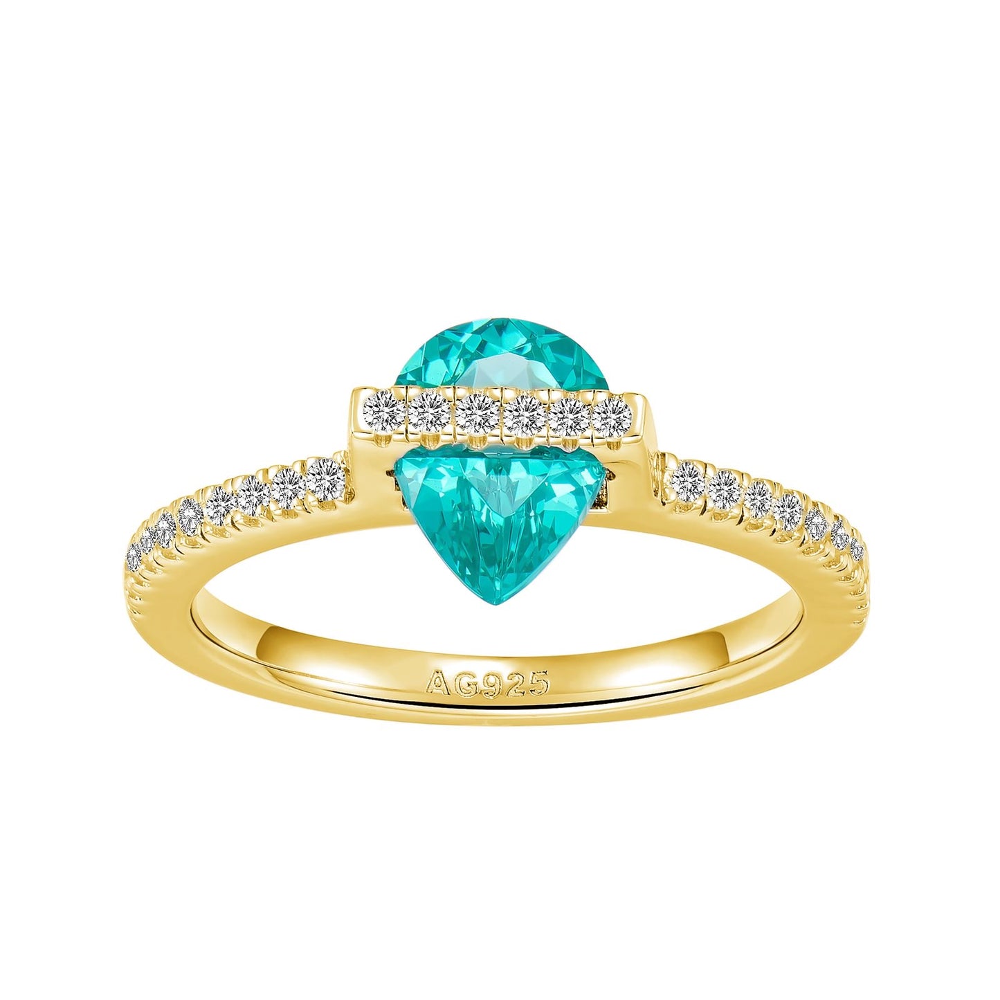 Aquatic gold ring