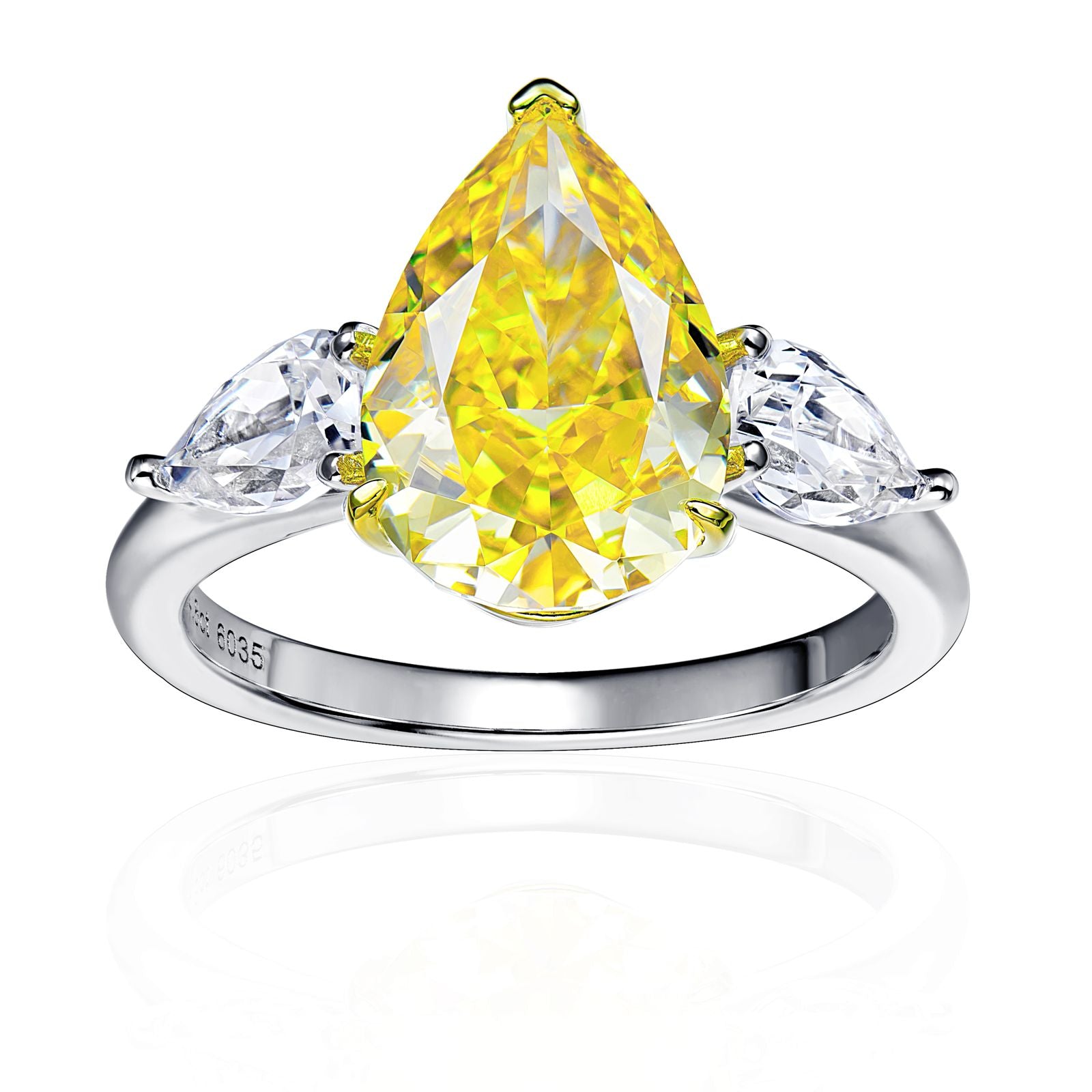YELLOW RADIANT RING