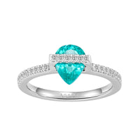 AQUATIC SILVER RING