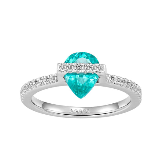 Aqua marine ring
