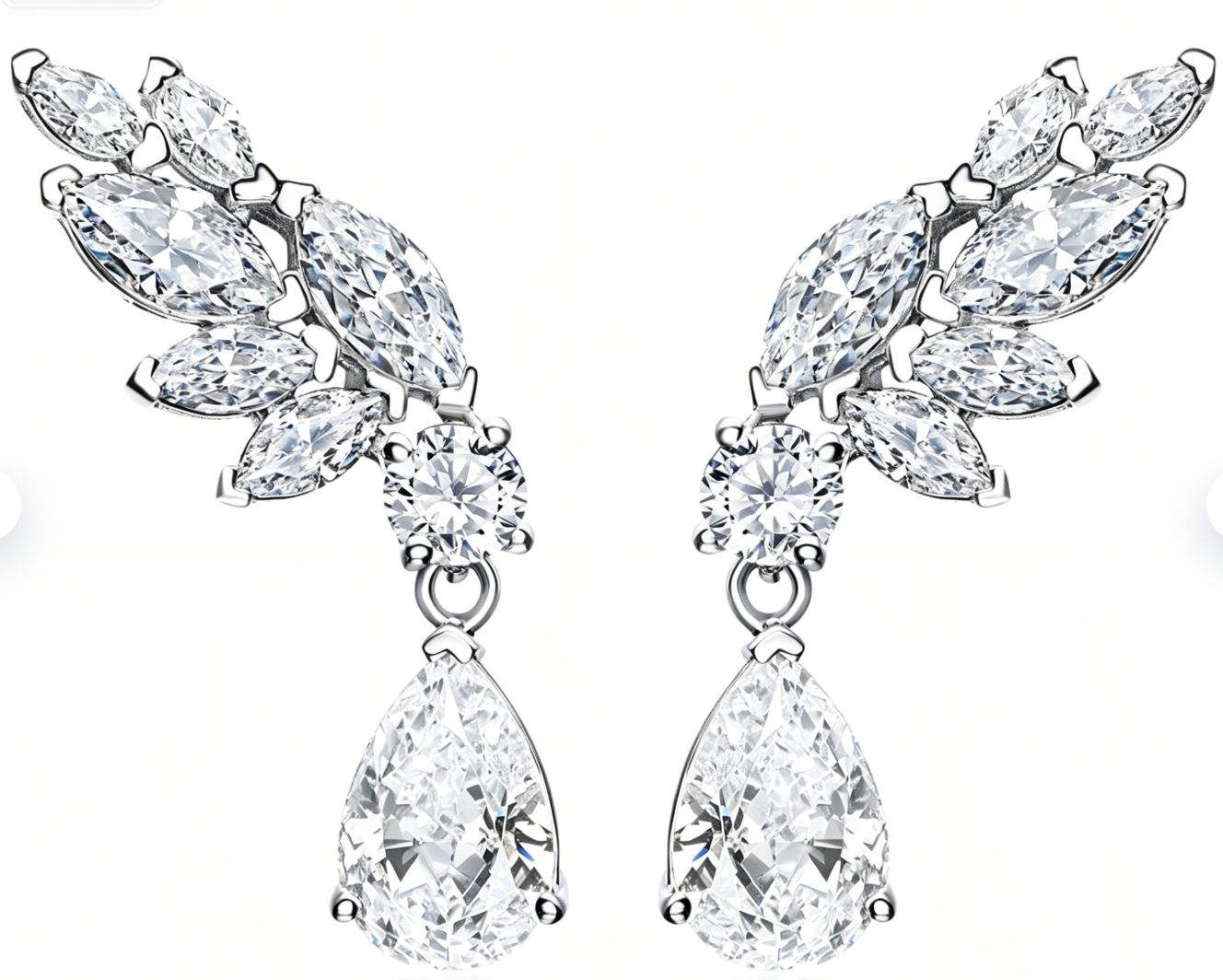 Angle earrings