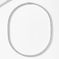 LONG TENNIS NECKLACE 3MM 60CM
