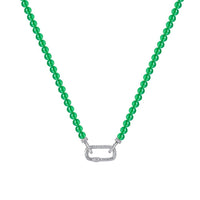 INFINITE GREEN NECKLACE