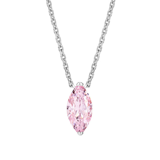 Pink Marquis Necklace