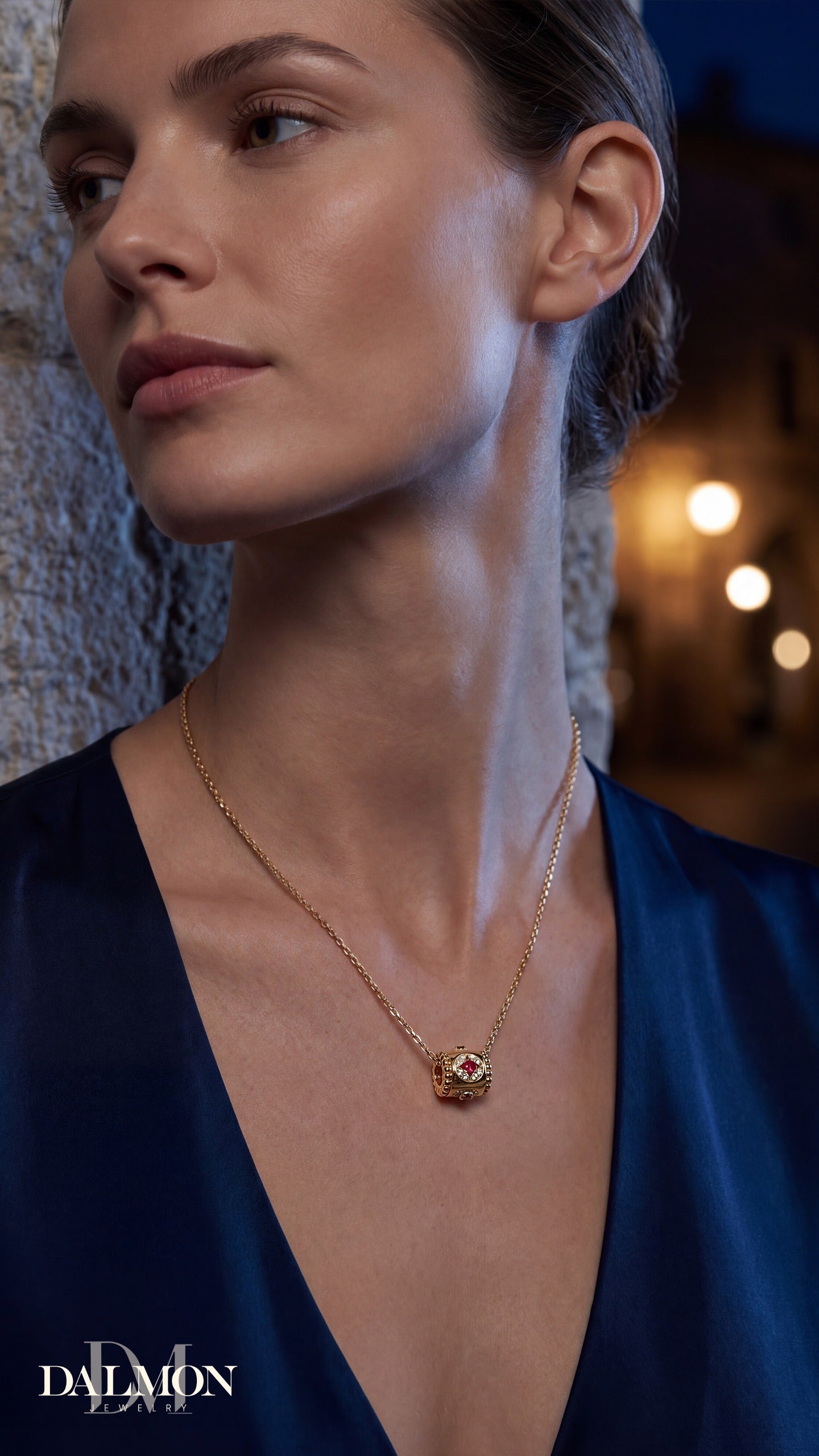 ROSA RUBY NECKLACE