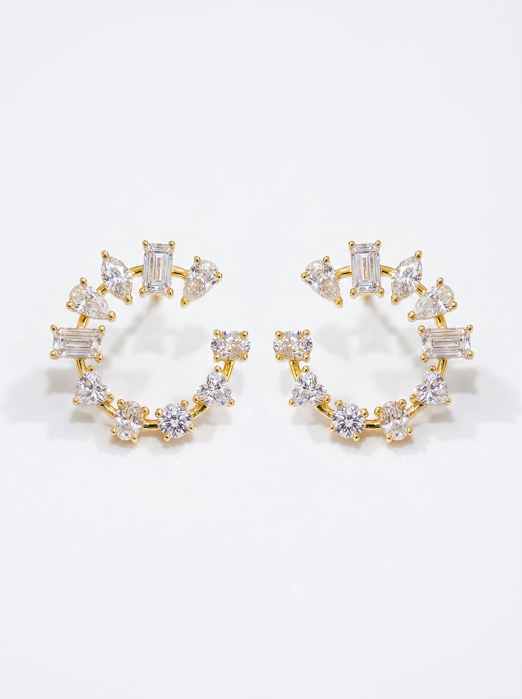 MULTI STONE EARRINGS
