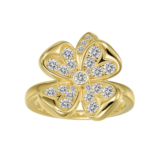 M.M.M gold ring