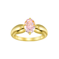 PINK OVAL RING