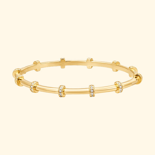 DA Gold bangles