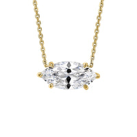 MARQUISE GOLD NECKLACE