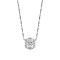 ROSA SILVER NECKLACE