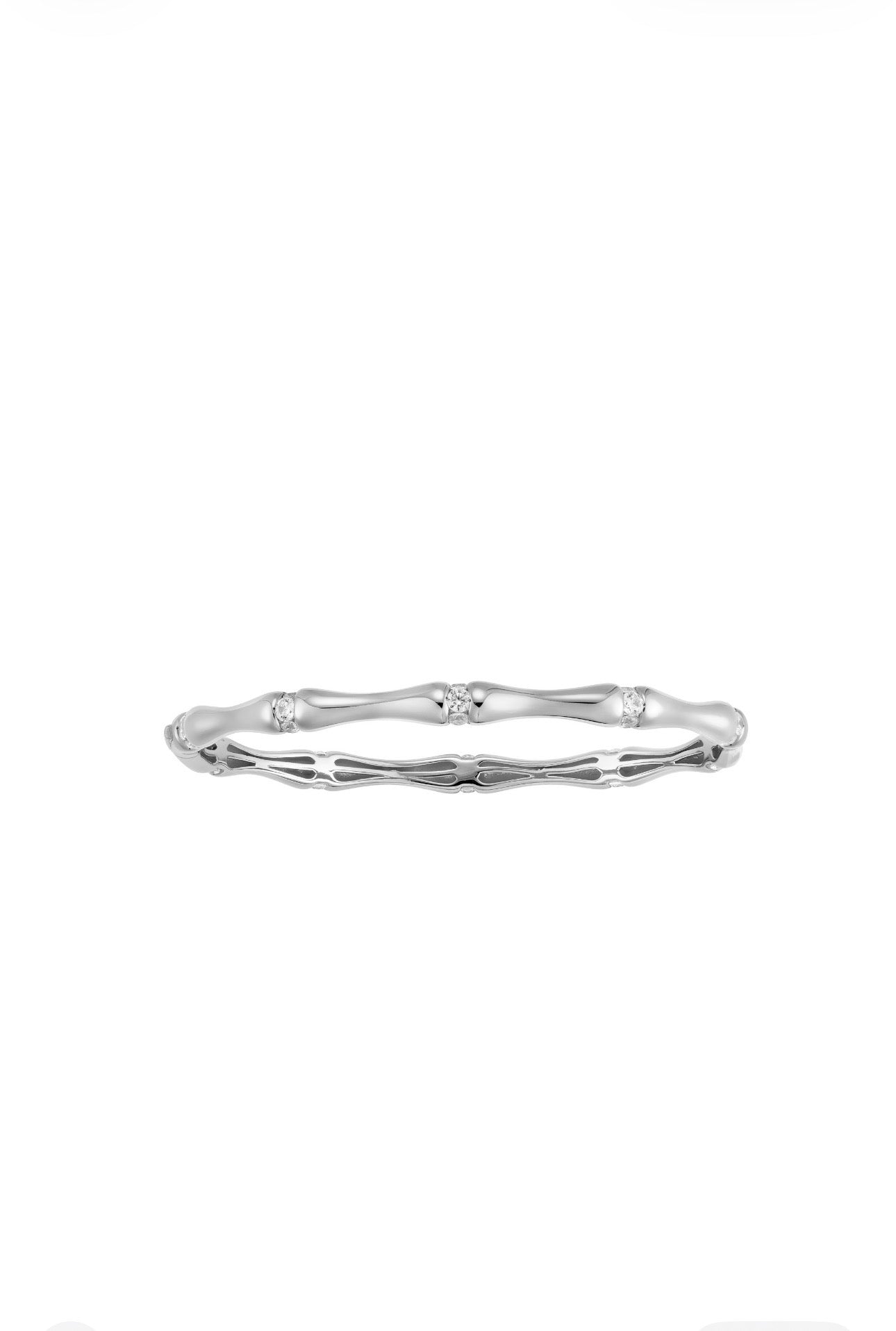 BAMBOO SILVER BRACELET