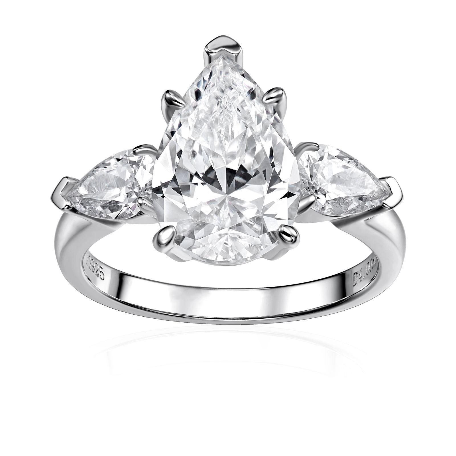 PEAR DIAMOND RING