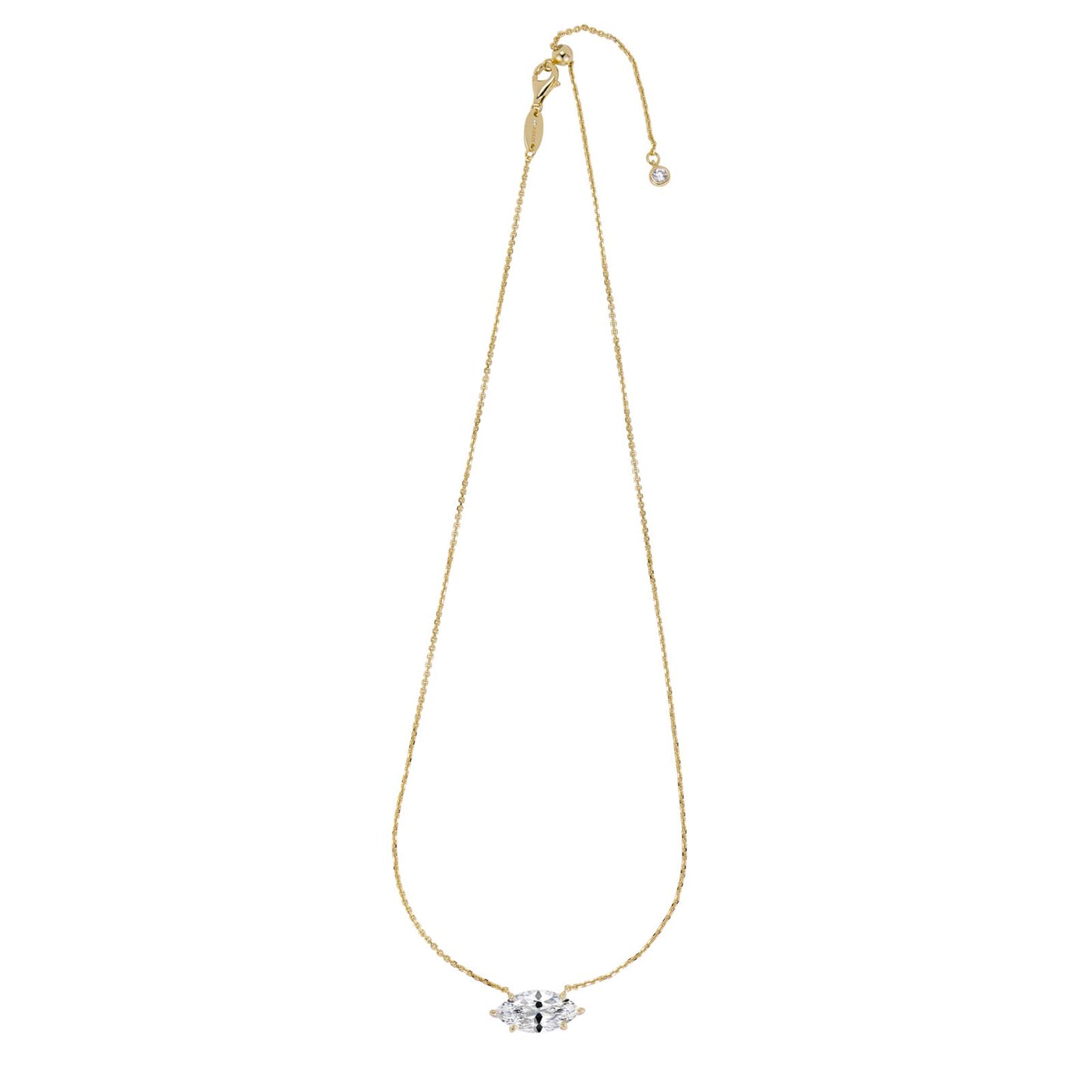 Marquise gold Necklace
